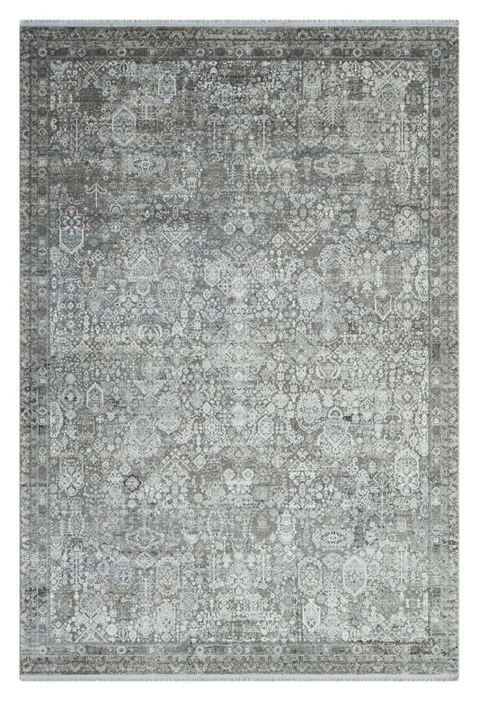 Luxurious Bosphorus 312 Grey Rectangle Rug   