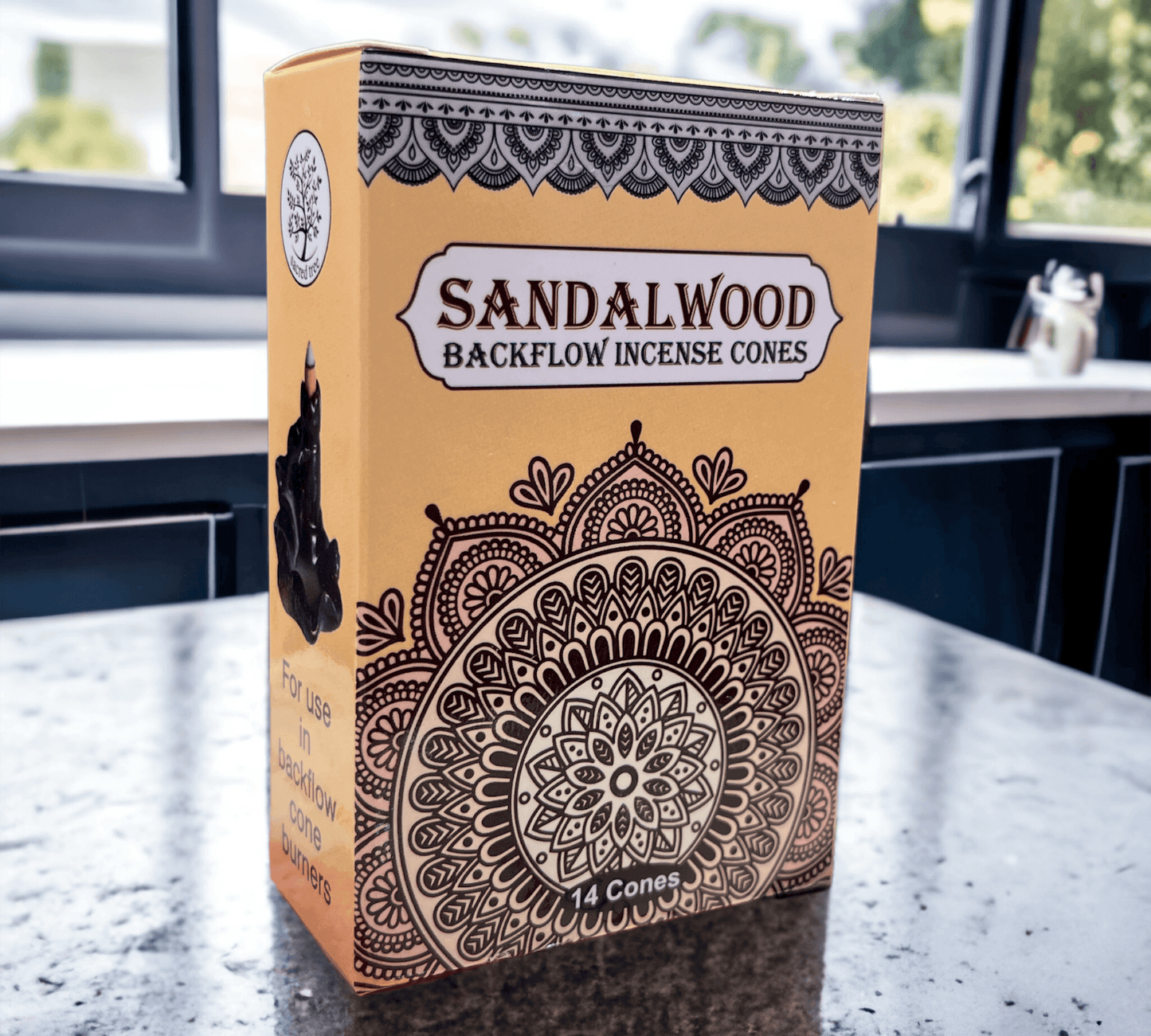 Elevate your home with the natural fragrances of this premium sandalwood incense. Use each cone for up to 30 minutes of calming, earthy scents that provide a comforting and serene atmosphere. Enjoy a safe and clean burning experience with no toxic fumes.