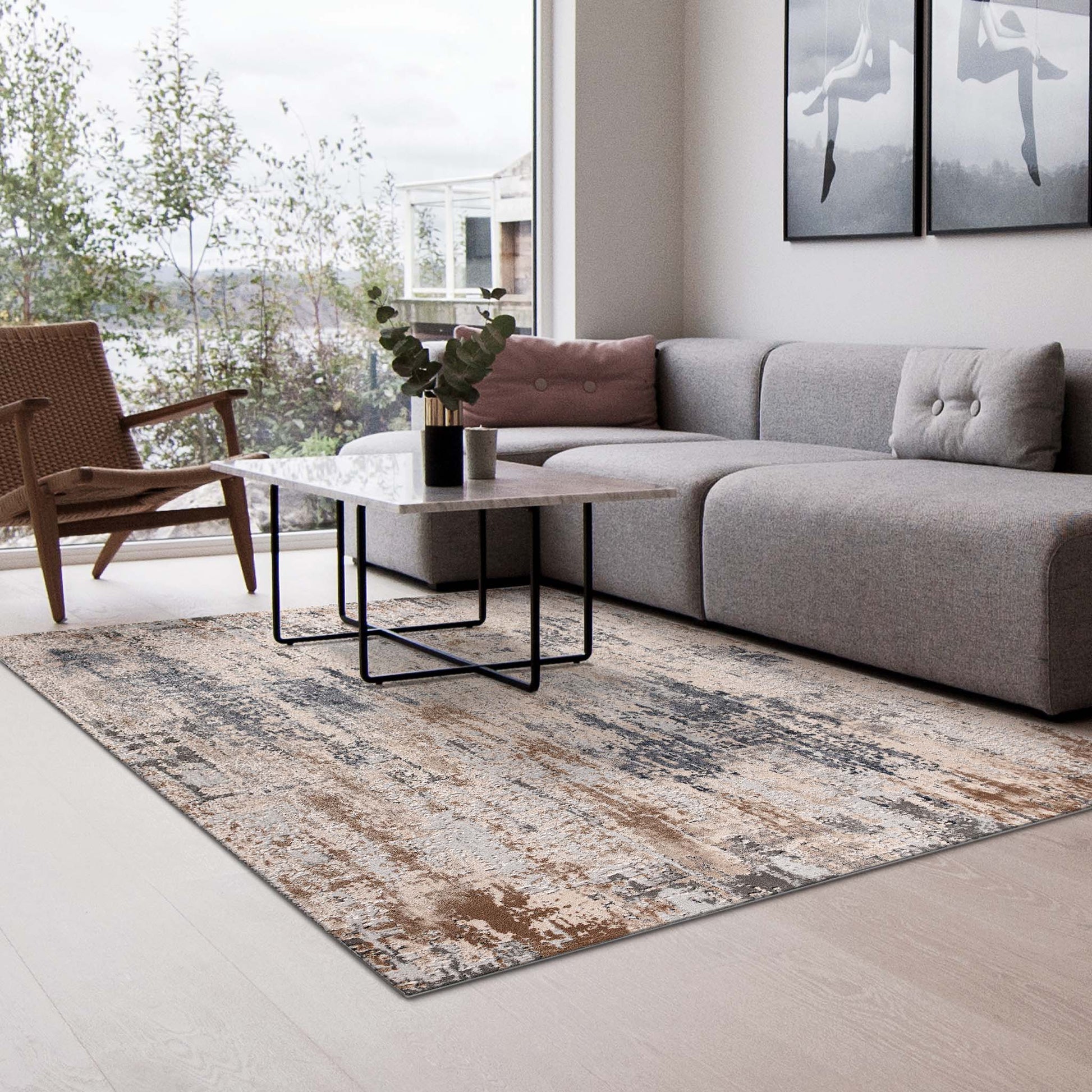 Istanbul Elegance 286 Lt Grey Rectangle Rug   