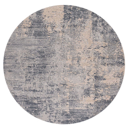 Istanbul Elegance 343 Smoke Round Round Rug   