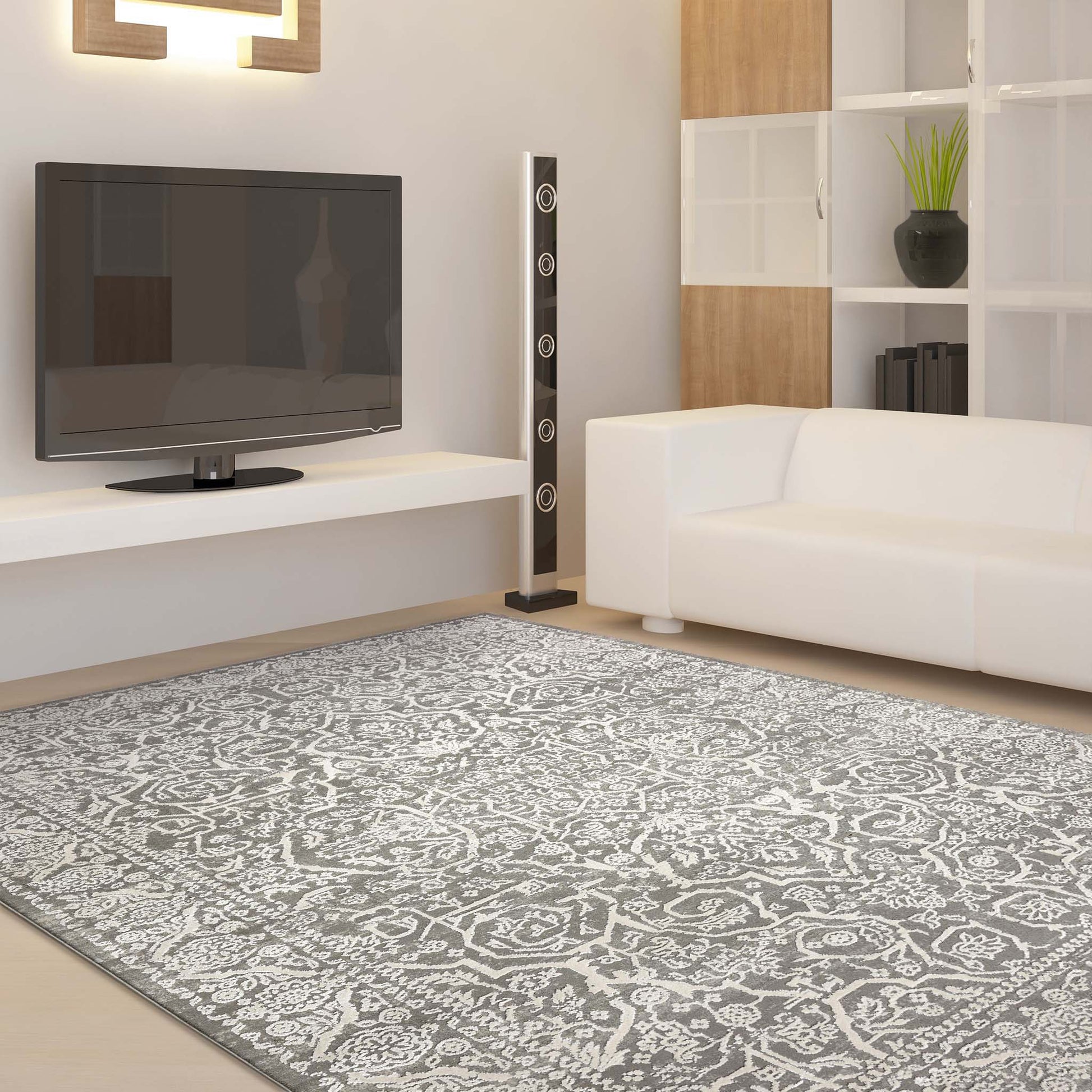 Regal Comfort 794 Lt Grey Rectangle Rug   